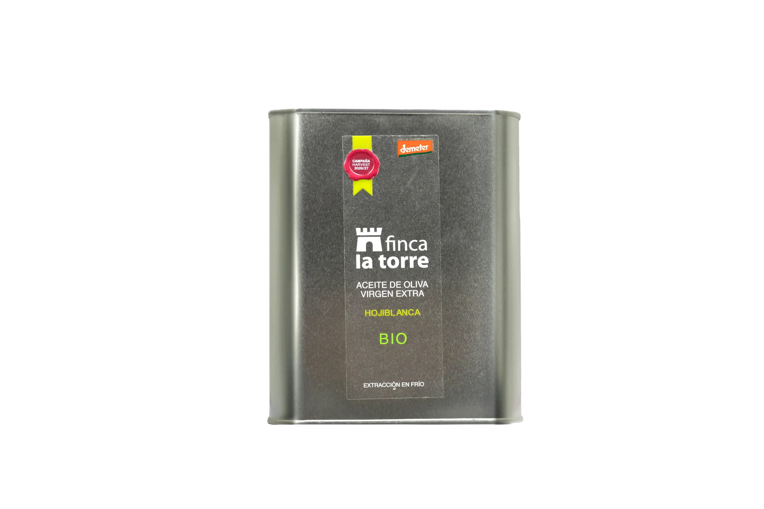 Finca La Torre Hojiblanca BIO – Lata 250ml | 500ml | 2L